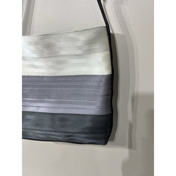 Harvey's Original Seatbelt Streamline Crossbody Bag Shoulder Neutral Gray - Picture 5 of 16